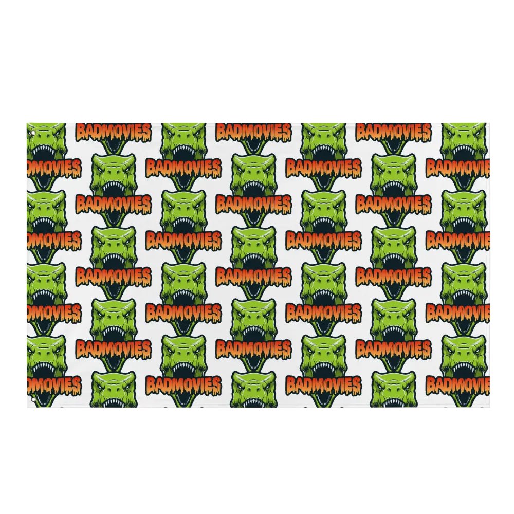Modern Bad Movies Logo Flag product image (2)