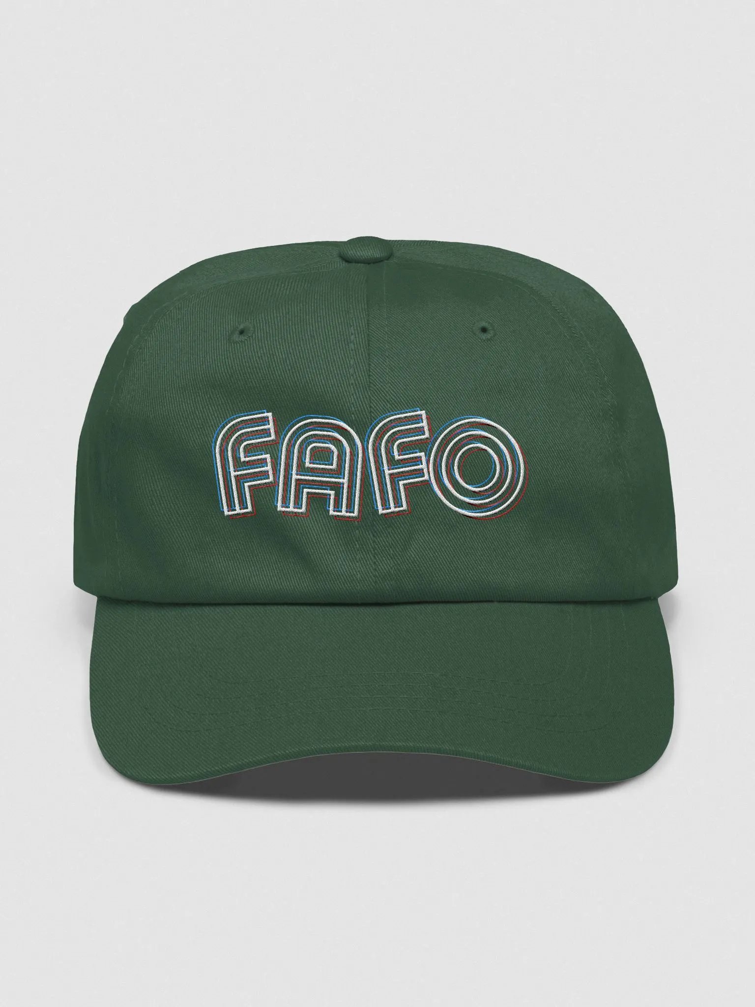 FAFO classic dad hat product image (2)