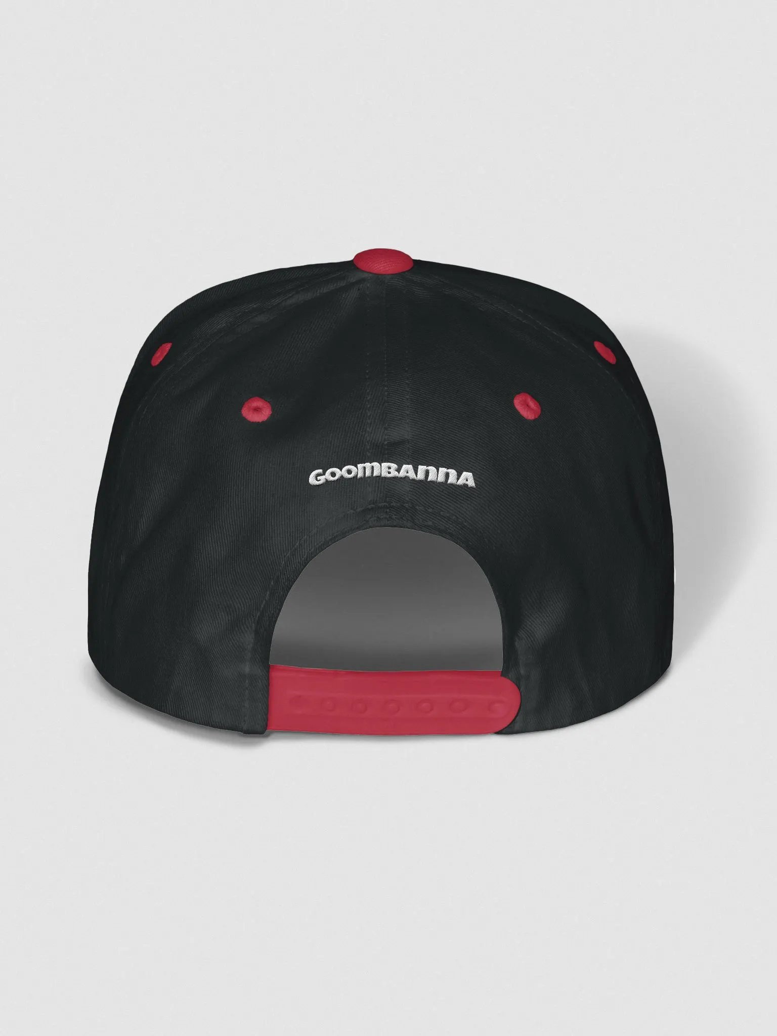 "fix plese" flat snapback hat product image (4)