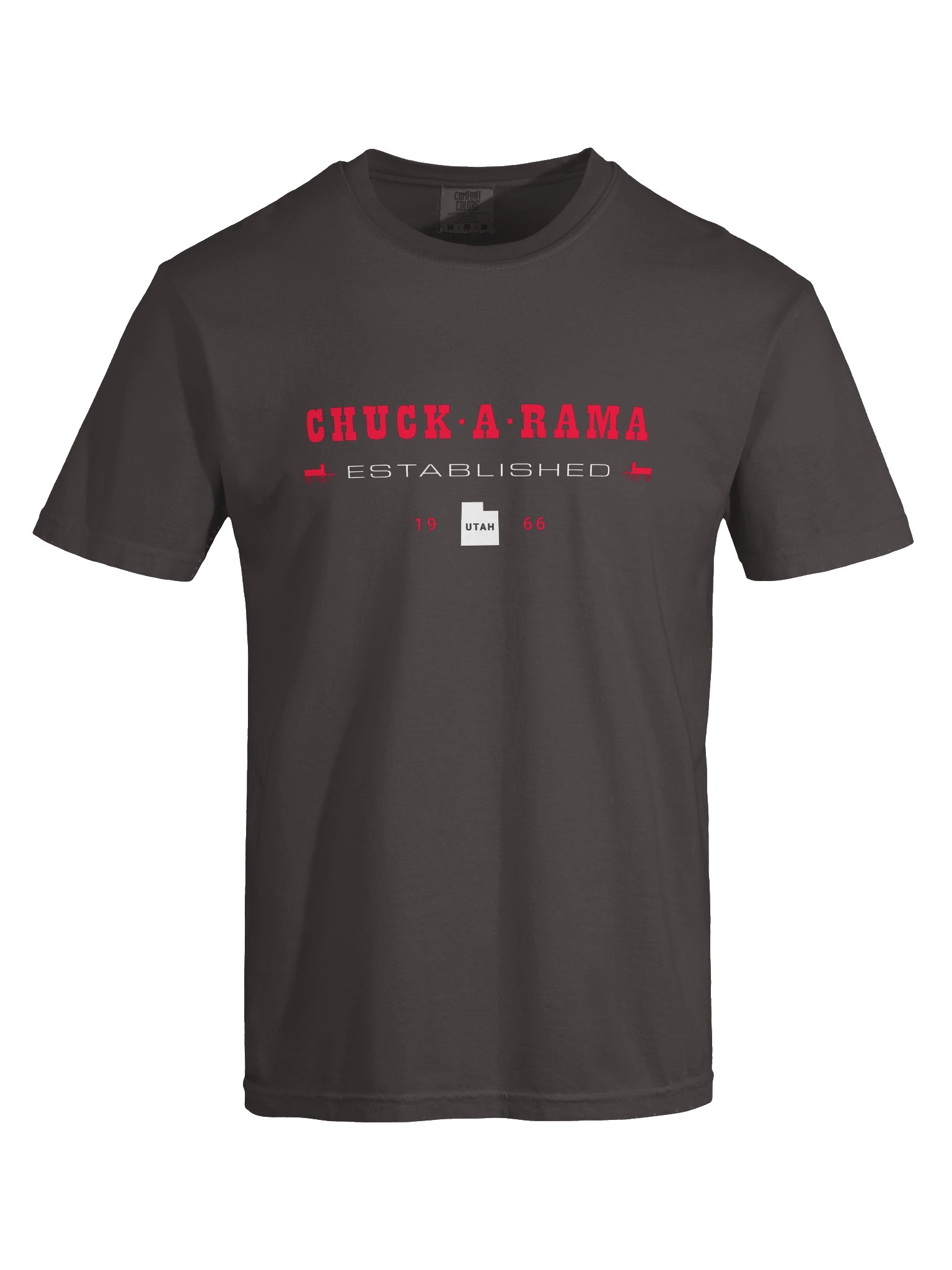 Utah Original Tee - Graphite & Red product image (5)