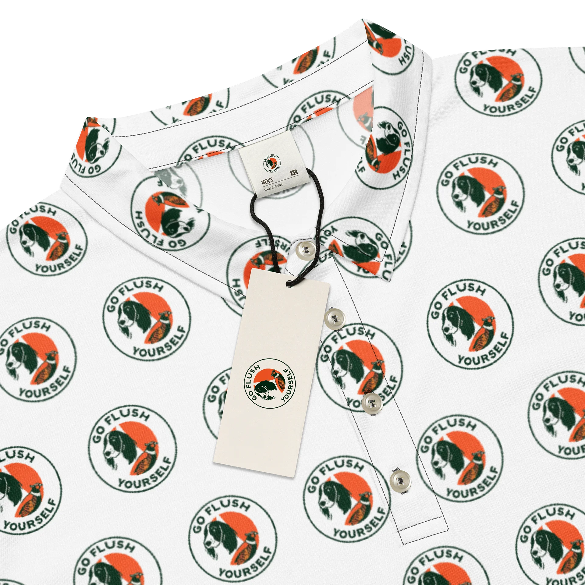 Go Flush Yourself Golf Polo product image (4)