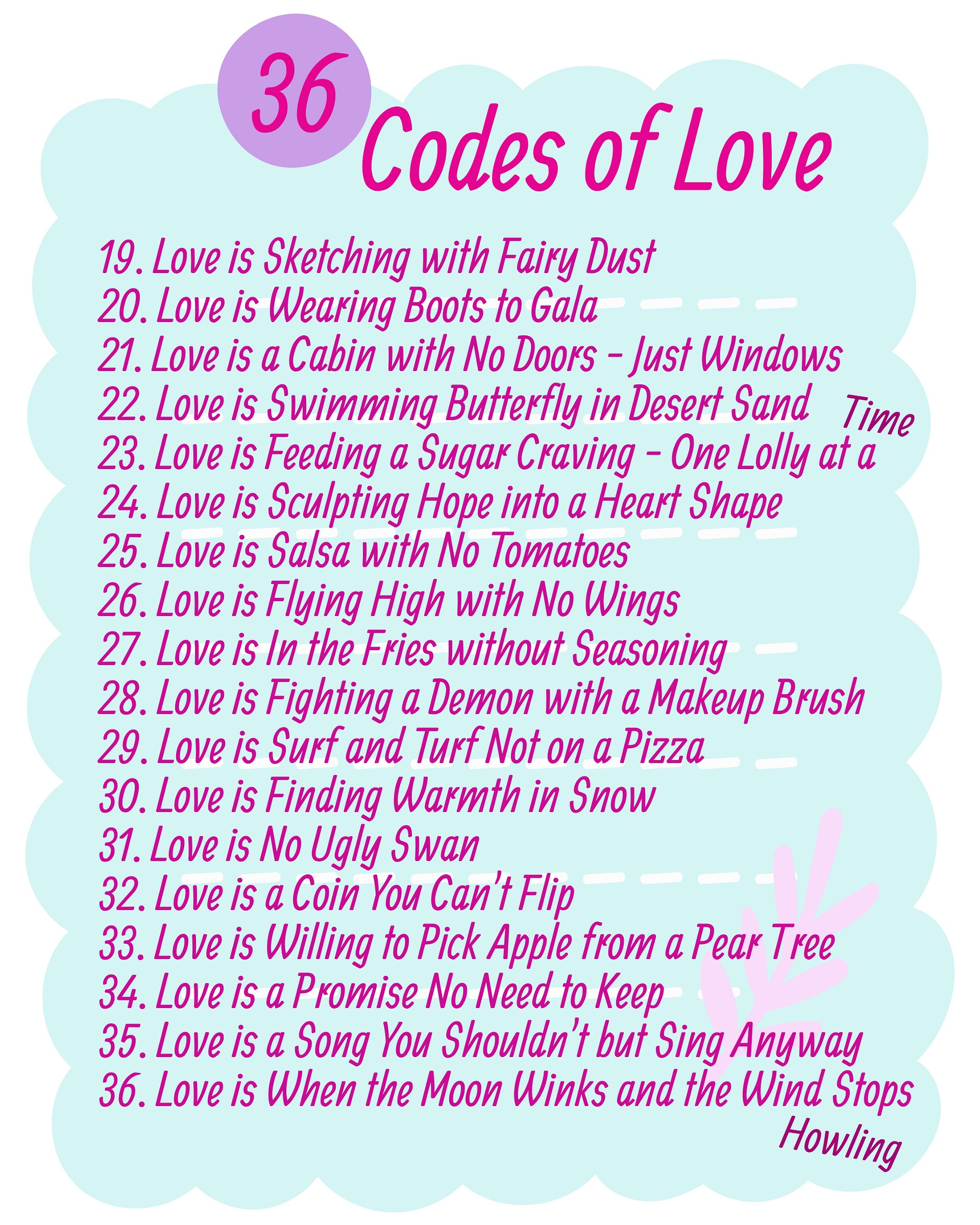 36 Codes Of Love - AUDIO product image (4)