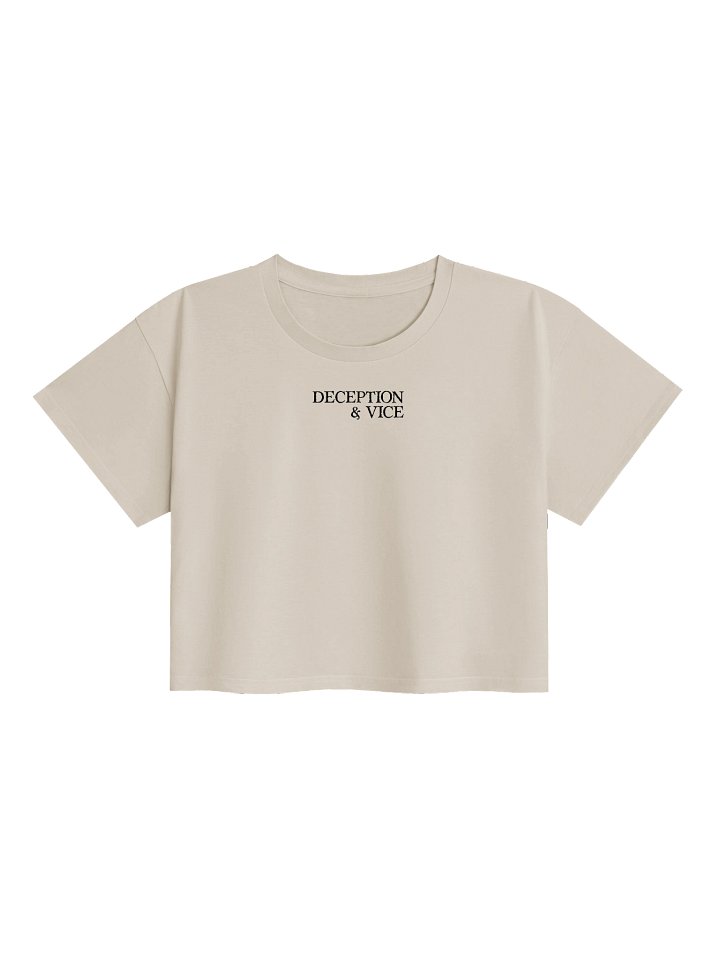 Deception & Vice Crop Top product image (2)