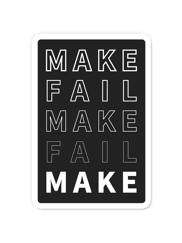 Make Fail Sticker product image (1)