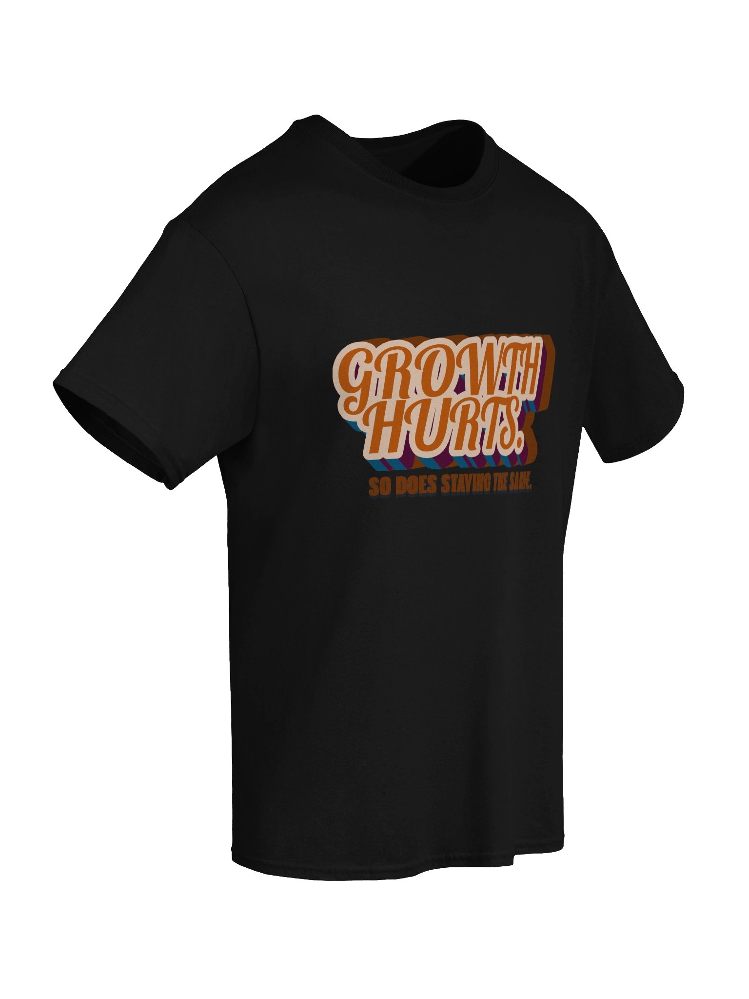 Growth Hurts Unisex Print T-Shirt product image (8)