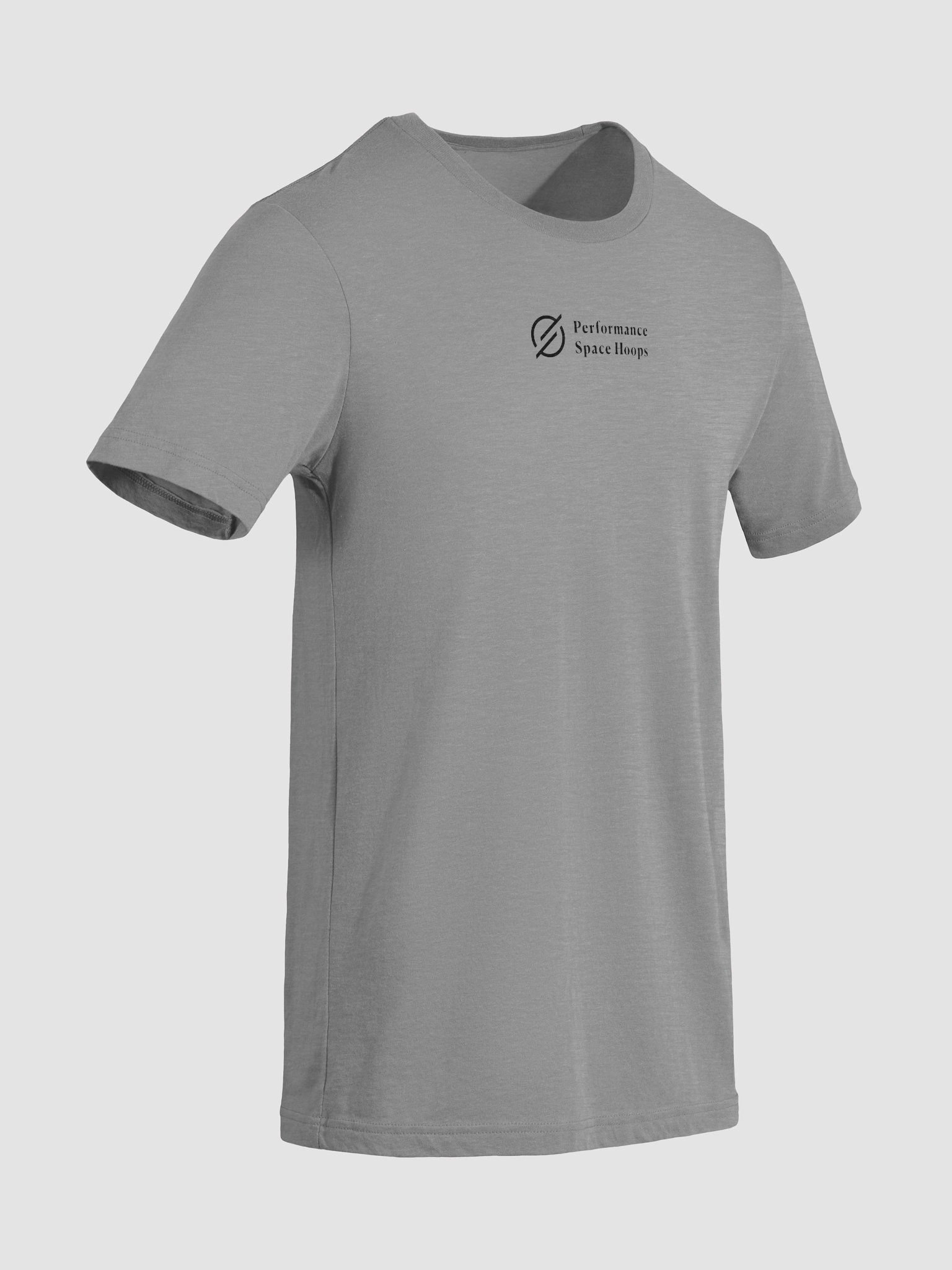Performance Space Hoops Triblend Short Sleeve T-Shirt - Black Logo product image (17)