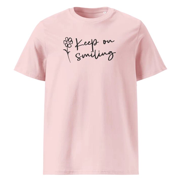 Keep on smiling eco t-shirt product image (4)