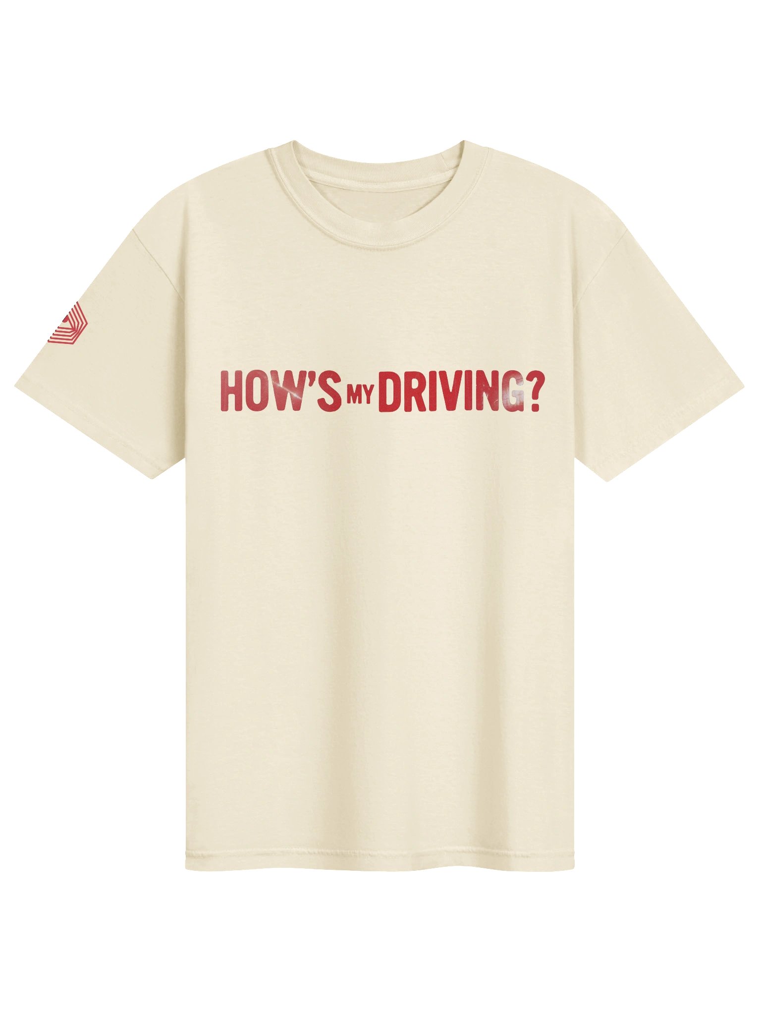 How's My Driving Logo Tee product image (1)
