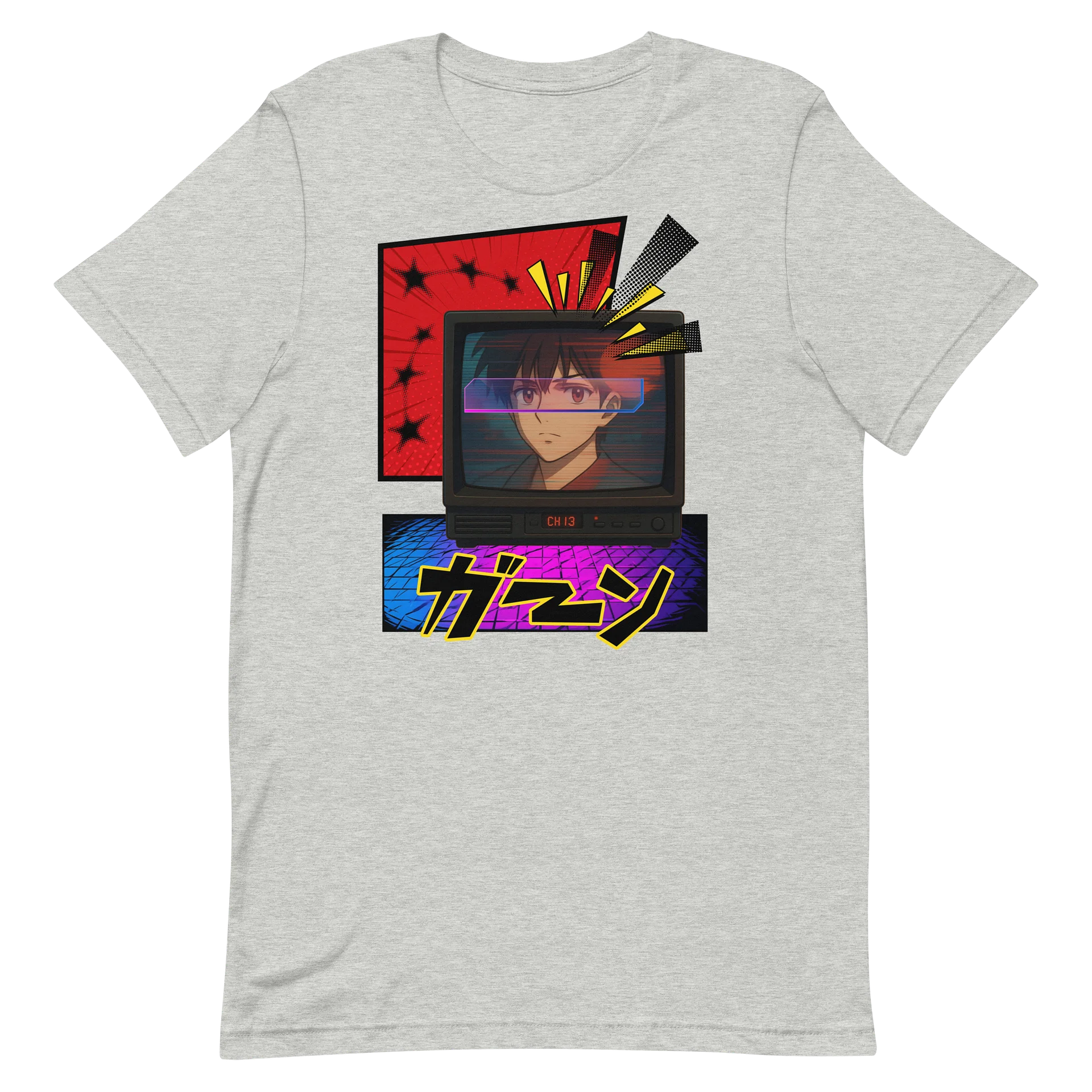 Retro Anime CRT Blast Tee product image (10)