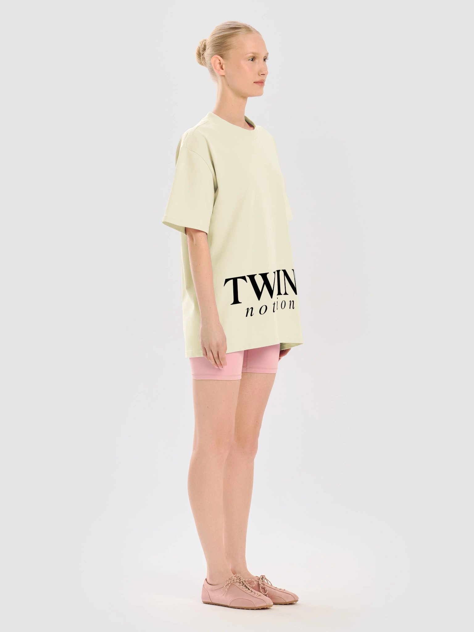 TWIN notion Tee - Faded Bone (2026) product image (11)