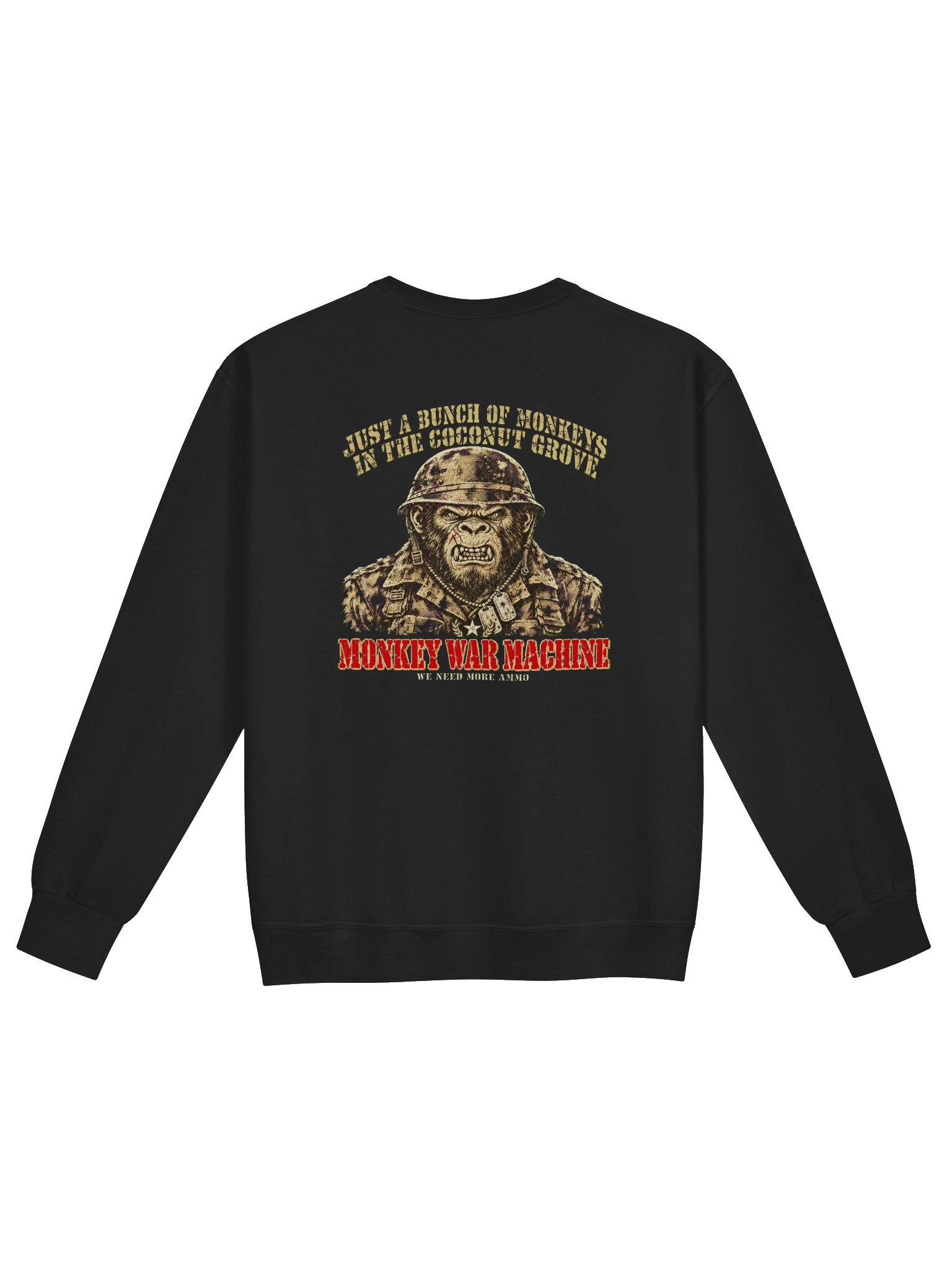 Monkey War Machine "Coconut Grove" Crewneck product image (1)