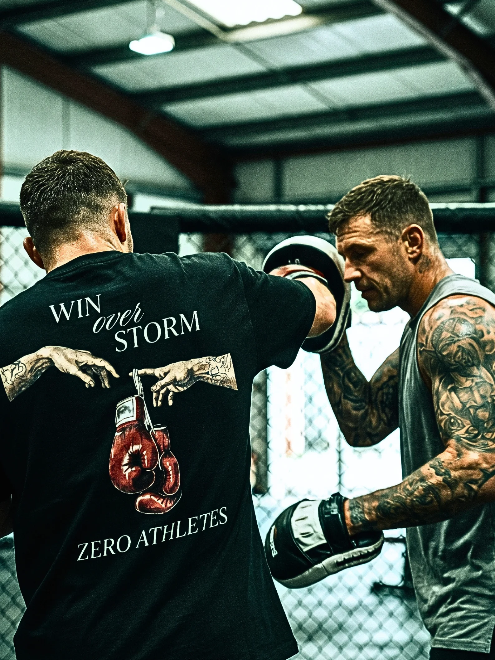 THE STORM HEAVYWEIGHT BOXING TEE product image (5)