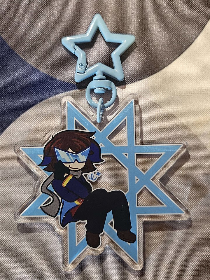 [EXC] Cool Star Keychain product image (1)