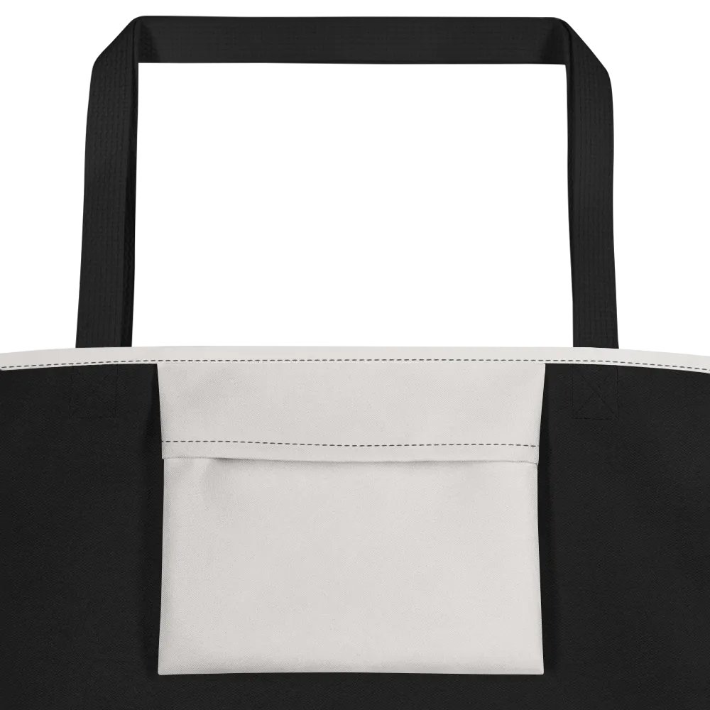 Large Tote Bag w/ Pocket LTFB0120 product image (2)