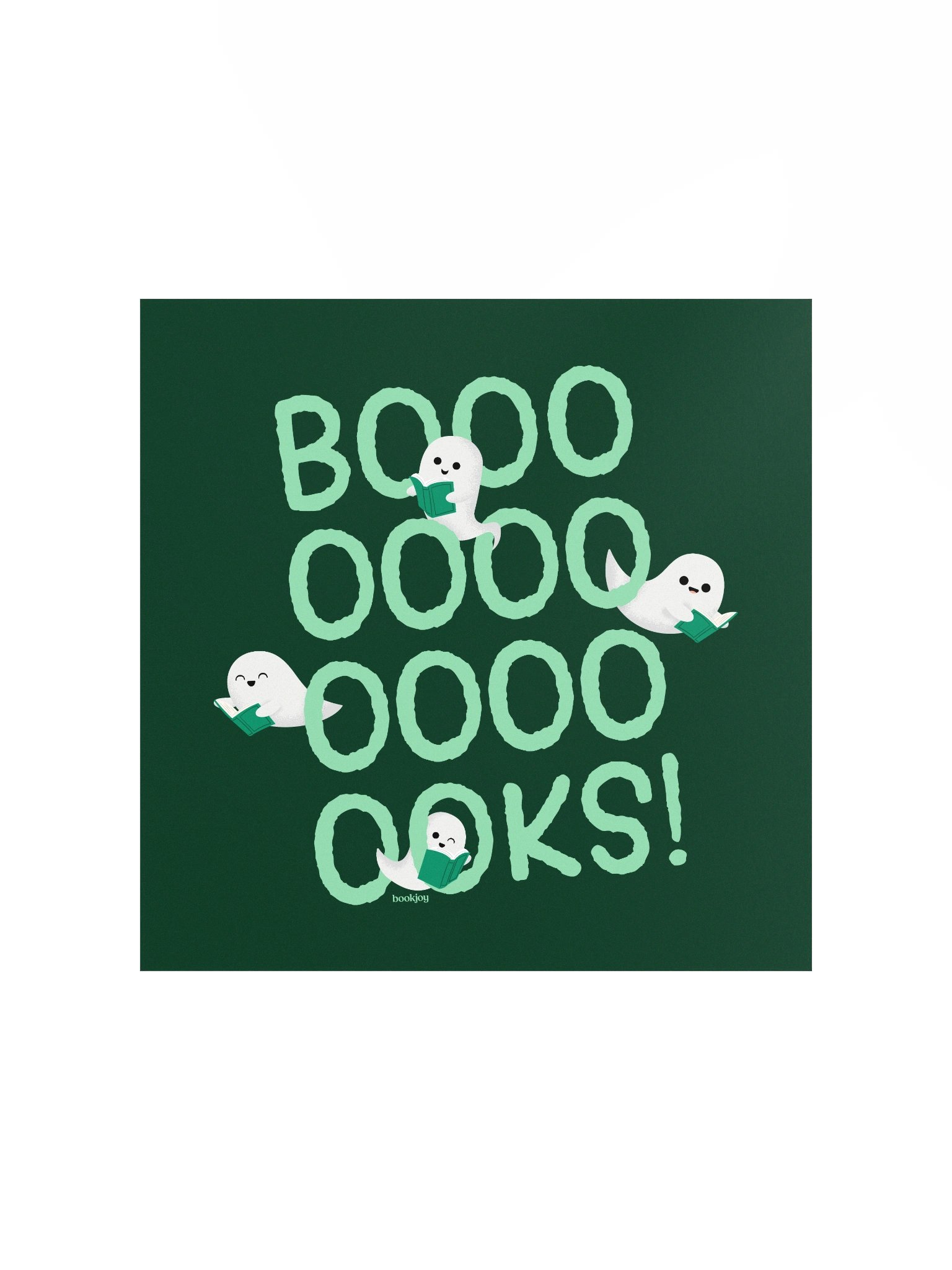 Haunted by Books Square Print product image (1)