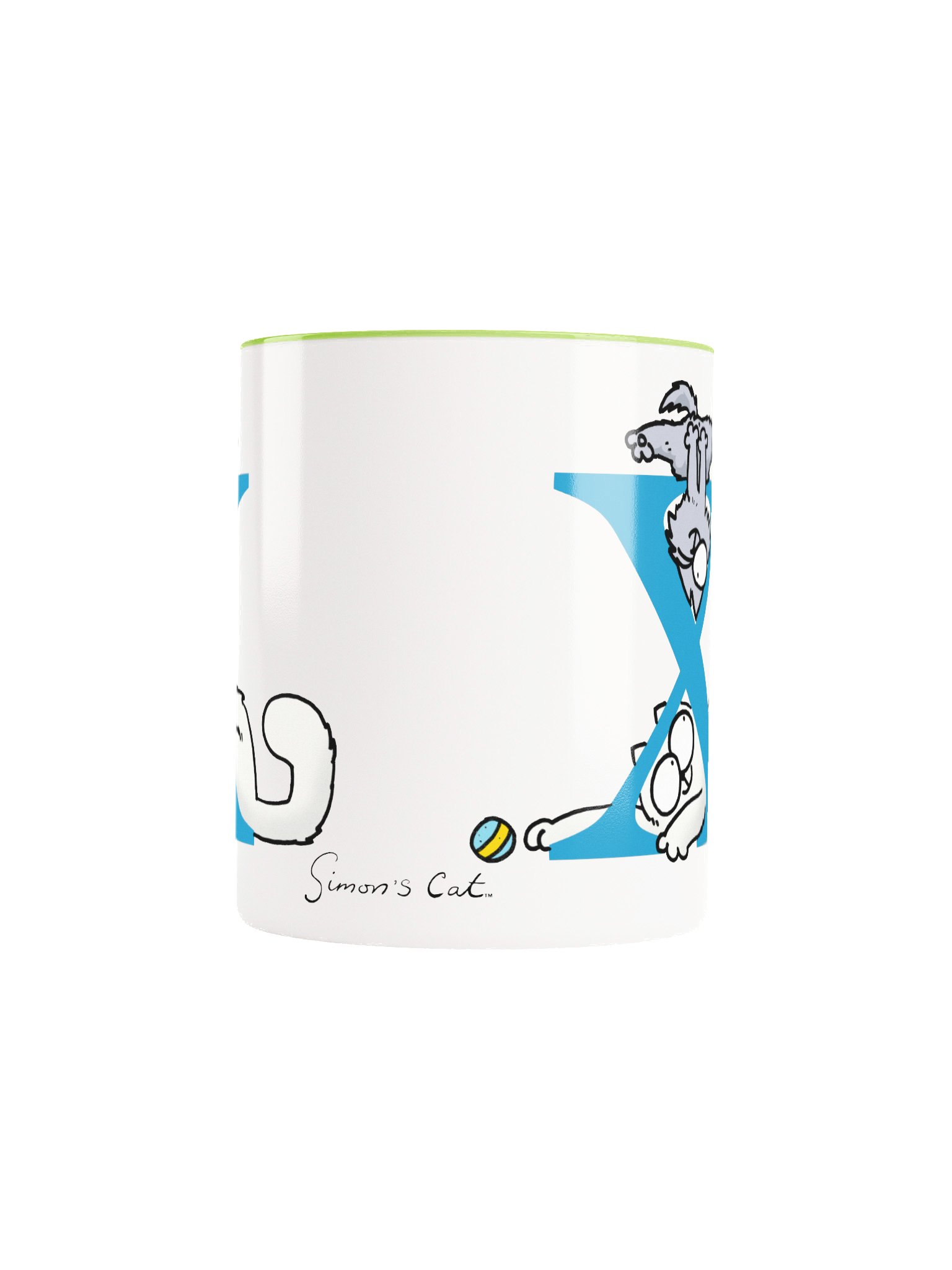 Cat Monogram Mug - X product image (5)