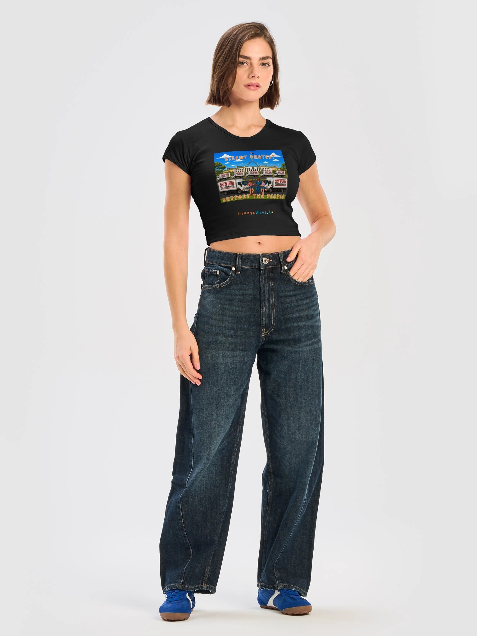 Silent Protest Support The People Tee product image (5)