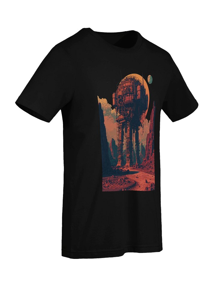 Retro-Futurist Desert Giant Lightweight T-Shirt product image (2)