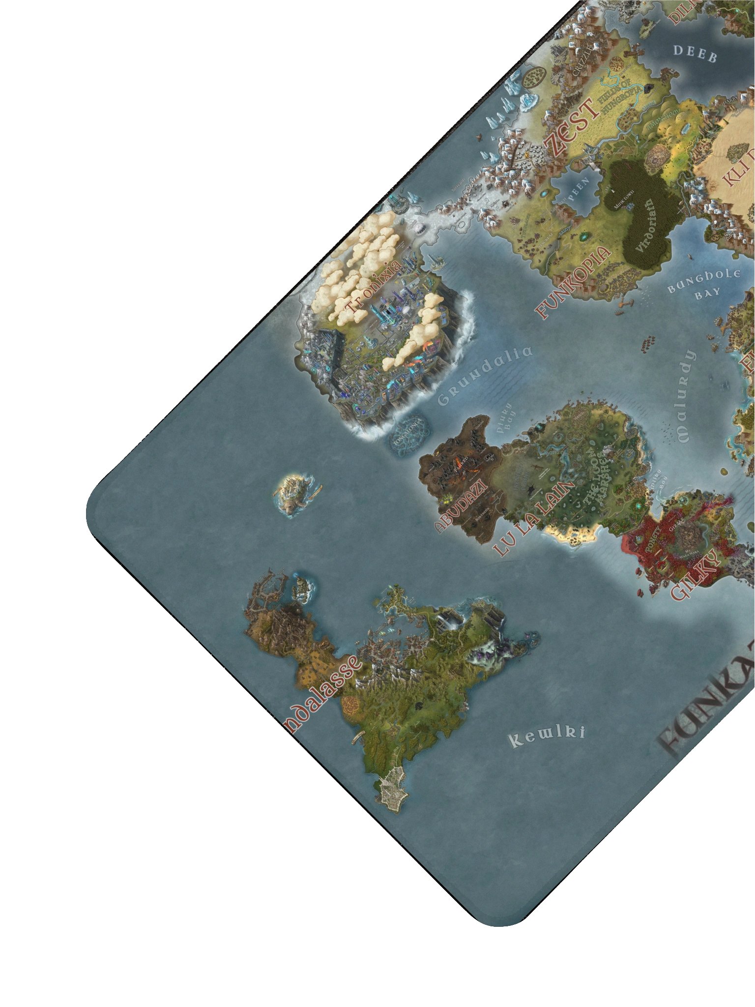 Funkatron Map Mouse Pad product image (3)