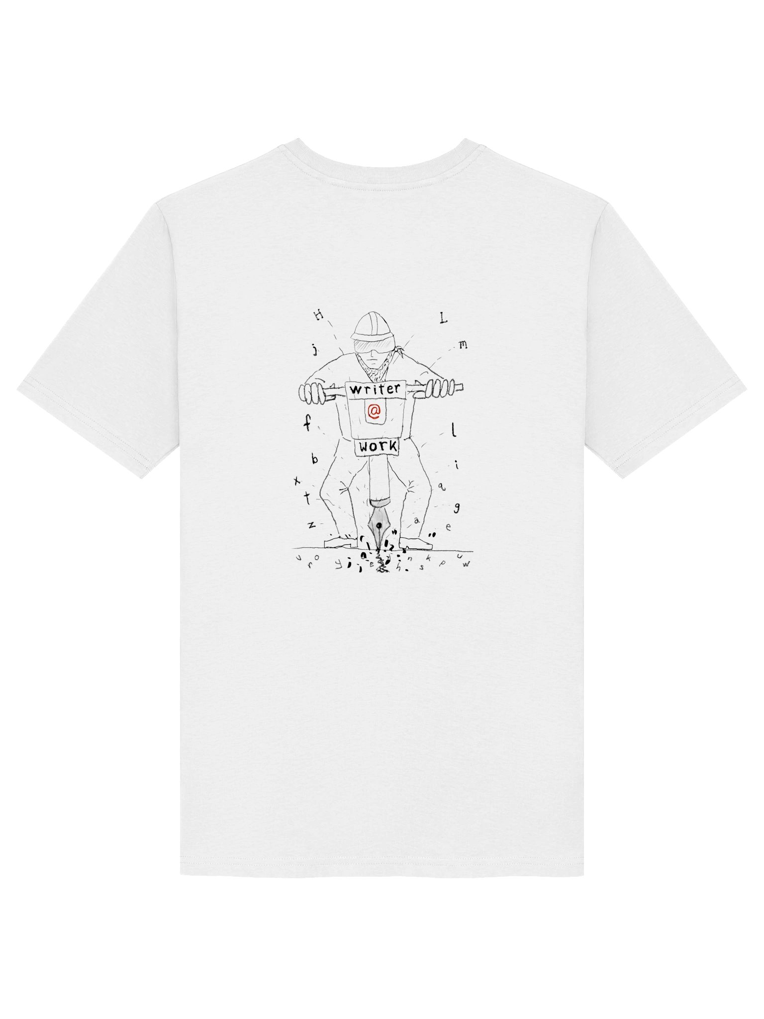 Writer@Work Organic Cotton T-Shirt product image (4)