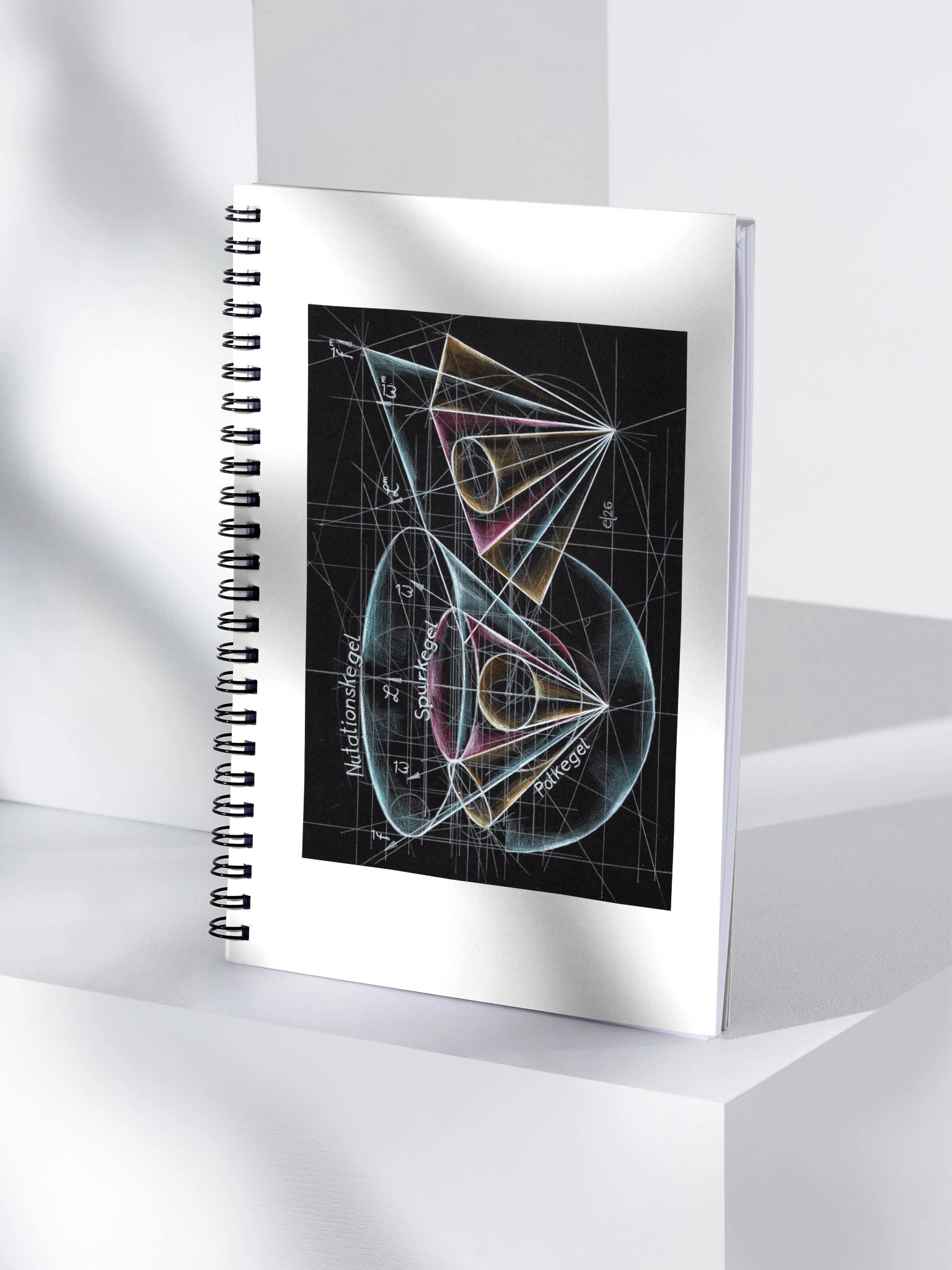 Geometric Physics Art Notebook 1: Motion of the Gyroscope and Mass Shell product image (1)