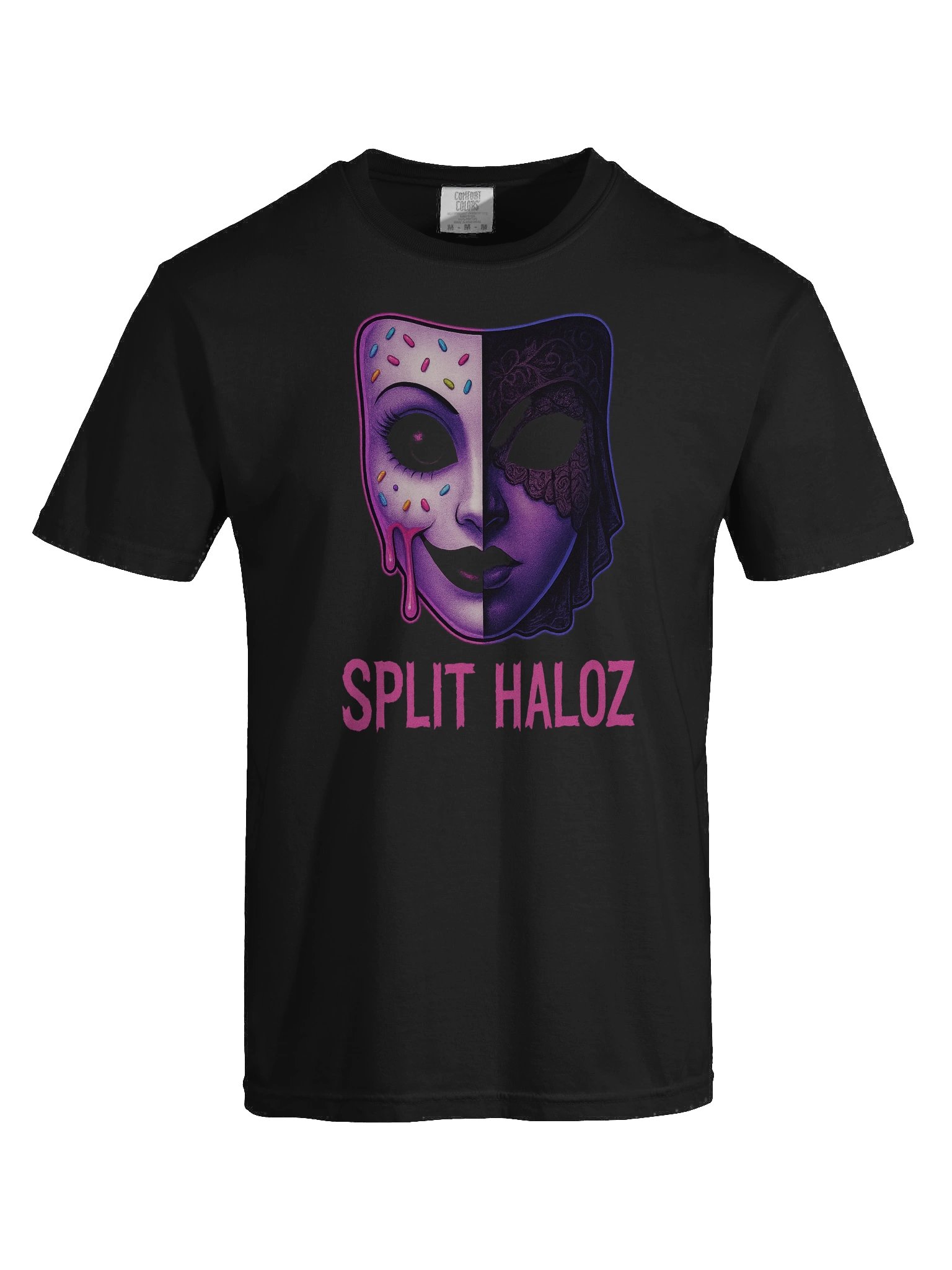 Split Haloz – Masked Identity Tee 🩸🎭 product image (4)