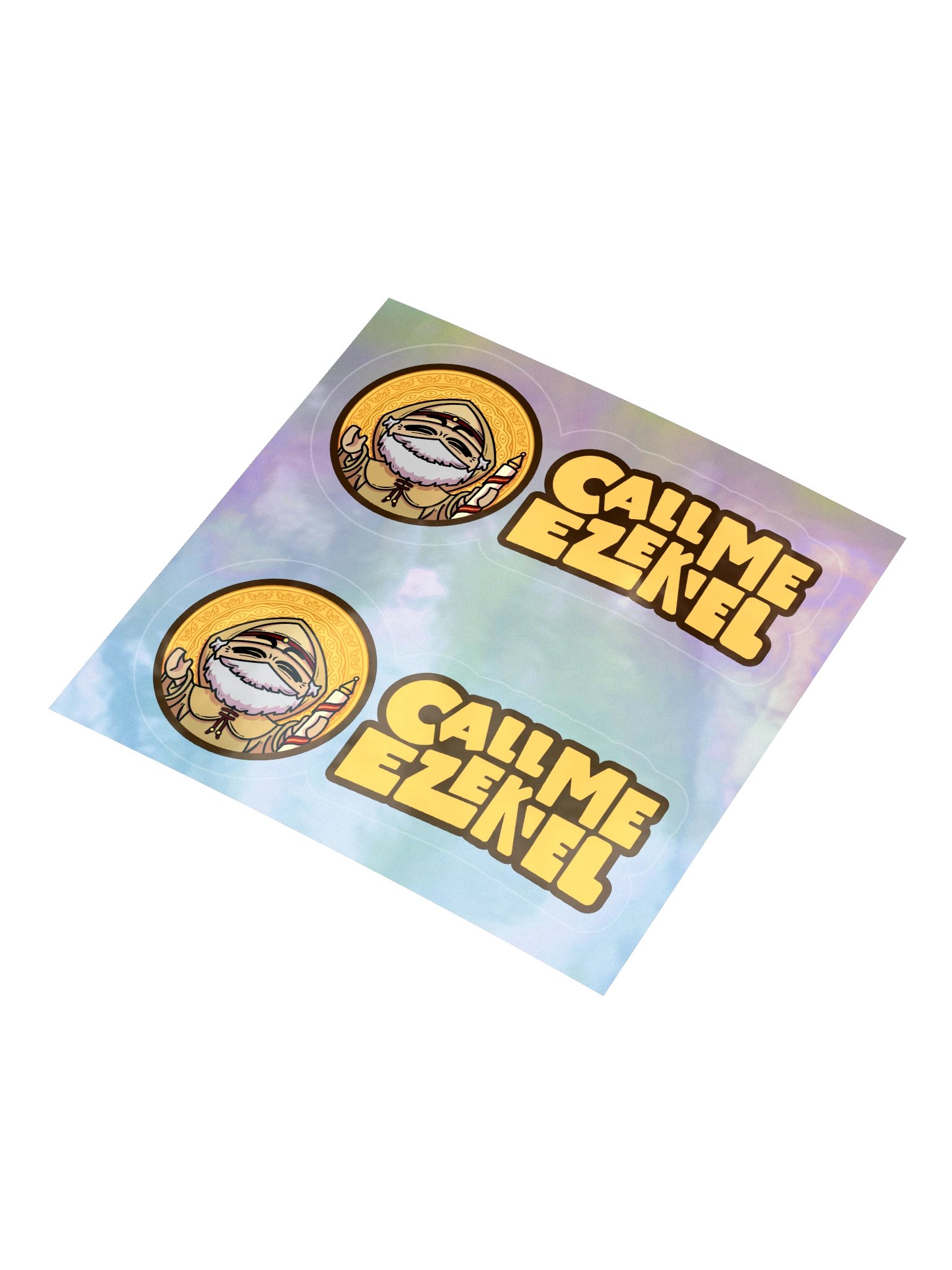 Call Me Ezekiel Sticker (Horizontal) product image (3)
