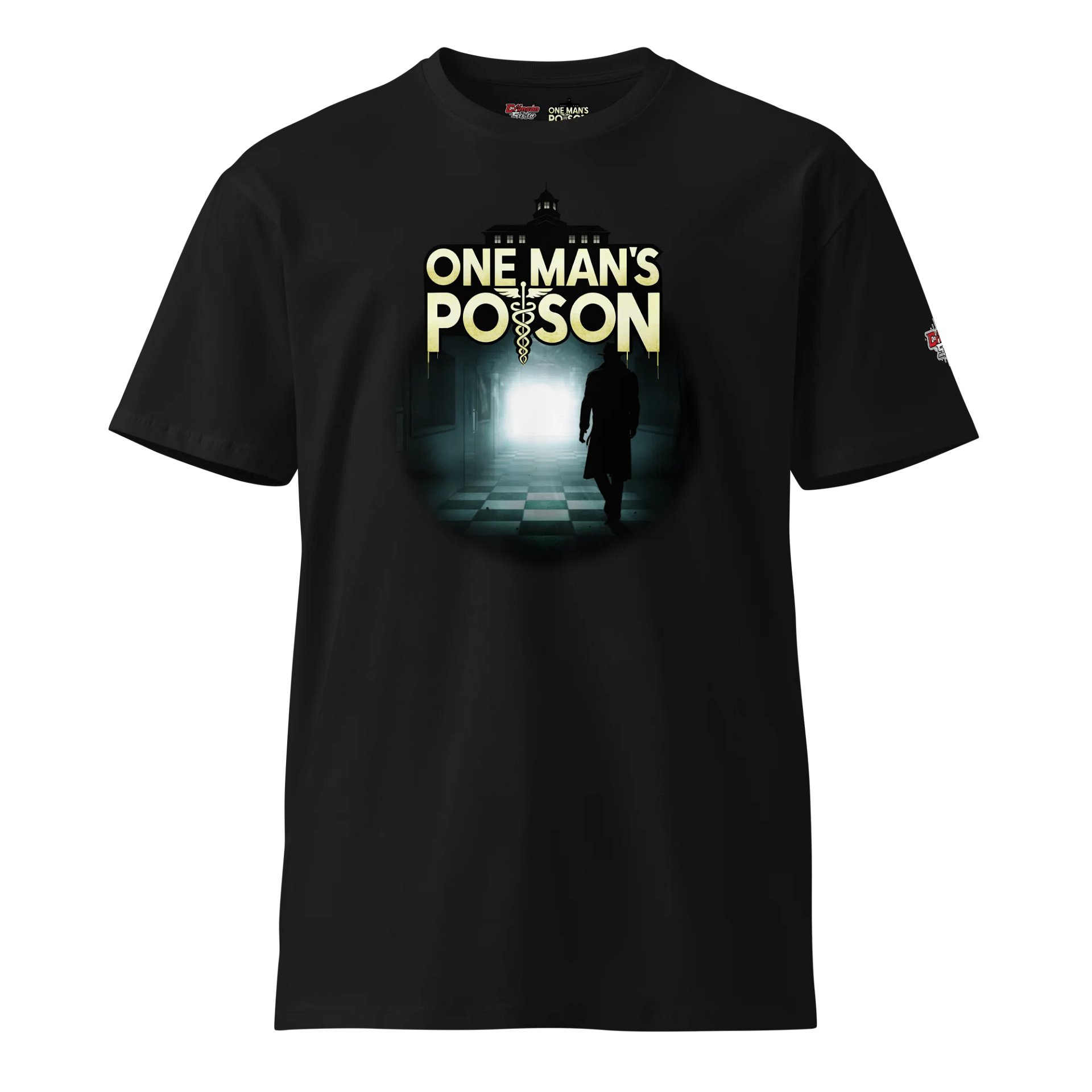 One Man's Poison Promo "Noir Whispers" Unisex T-Shirt product image (3)