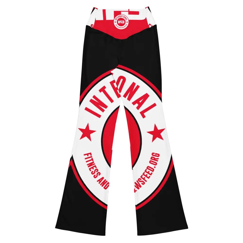 IFBNewsfeed.Org's All-Over Print Flare Leggings product image (9)