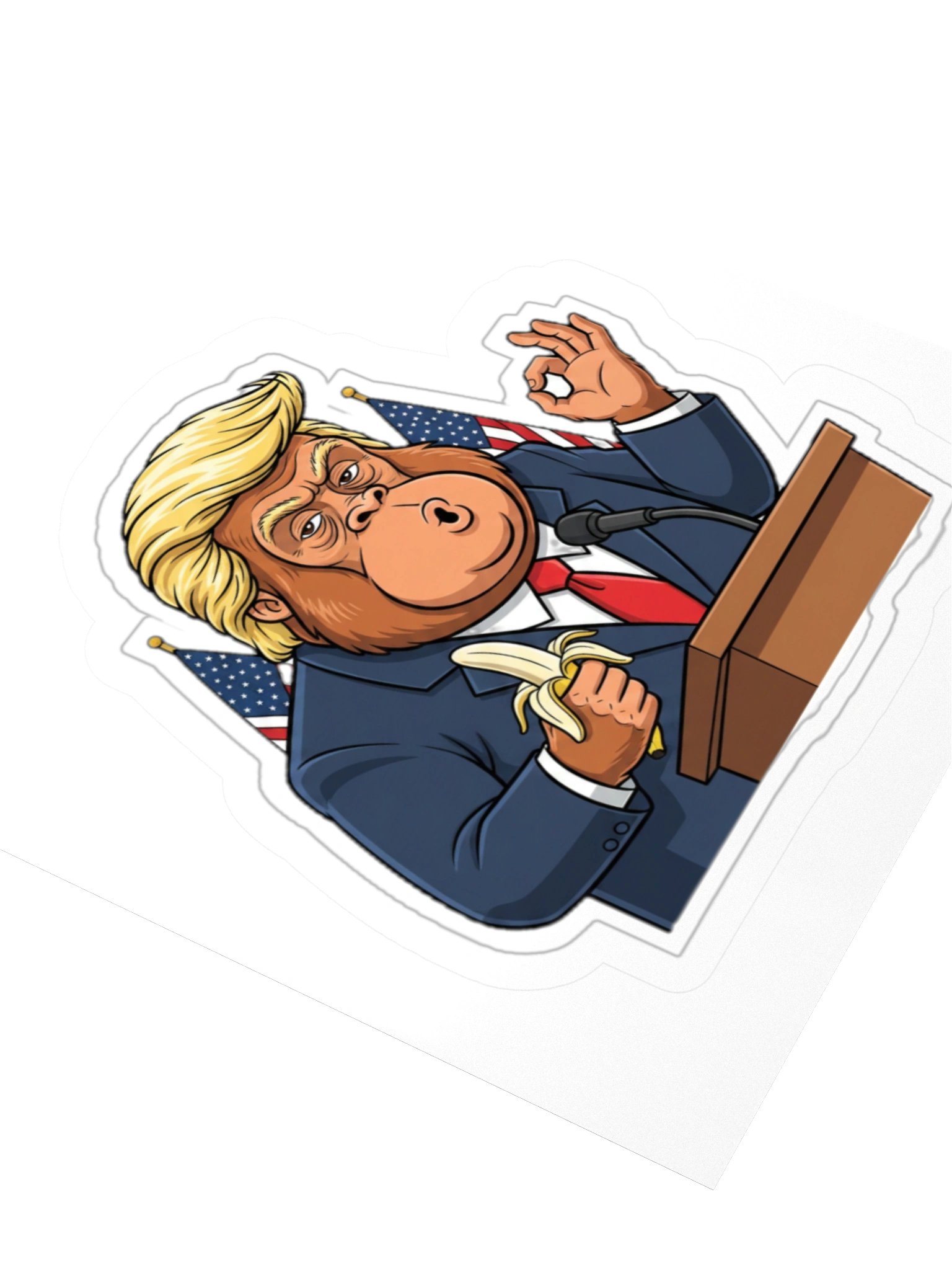Presidential Primate — Sticker product image (8)