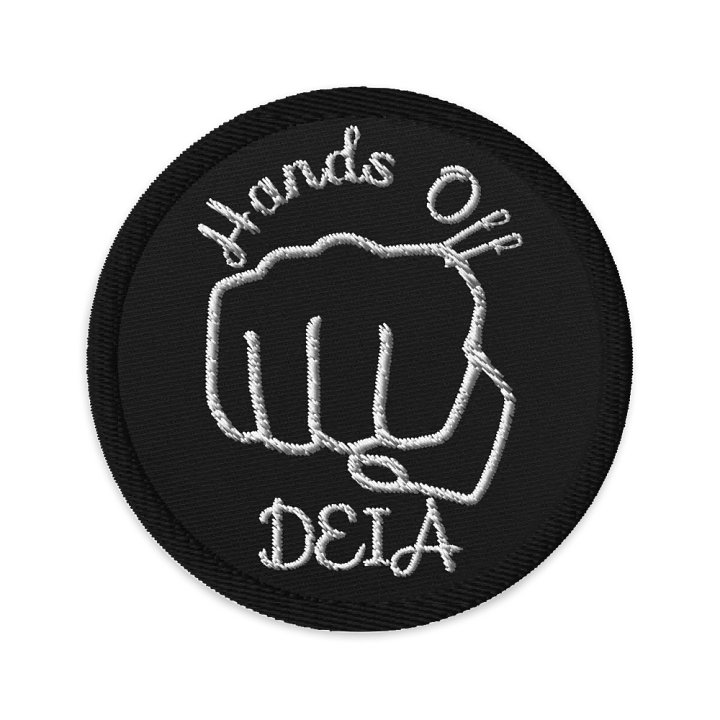 Hands Off DEIA, HOD, Circle Patch product image (1)