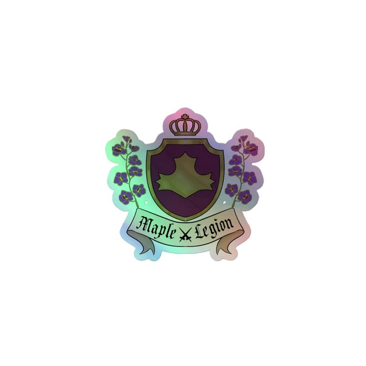 Maple Legion Holographic Sticker product image (1)