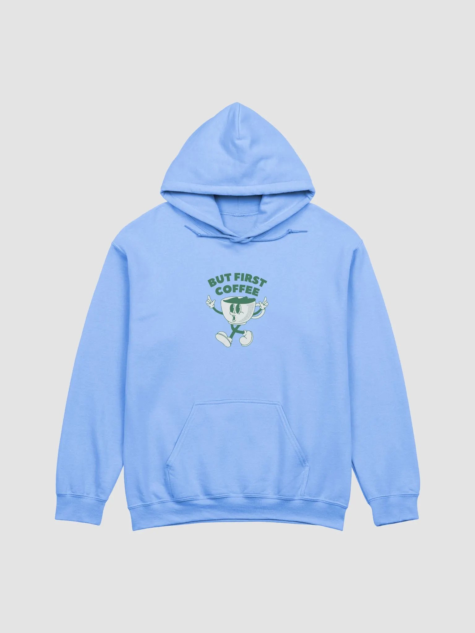 But First Coffee | Vintage Aesthetic Classic Hoodie product image (1)