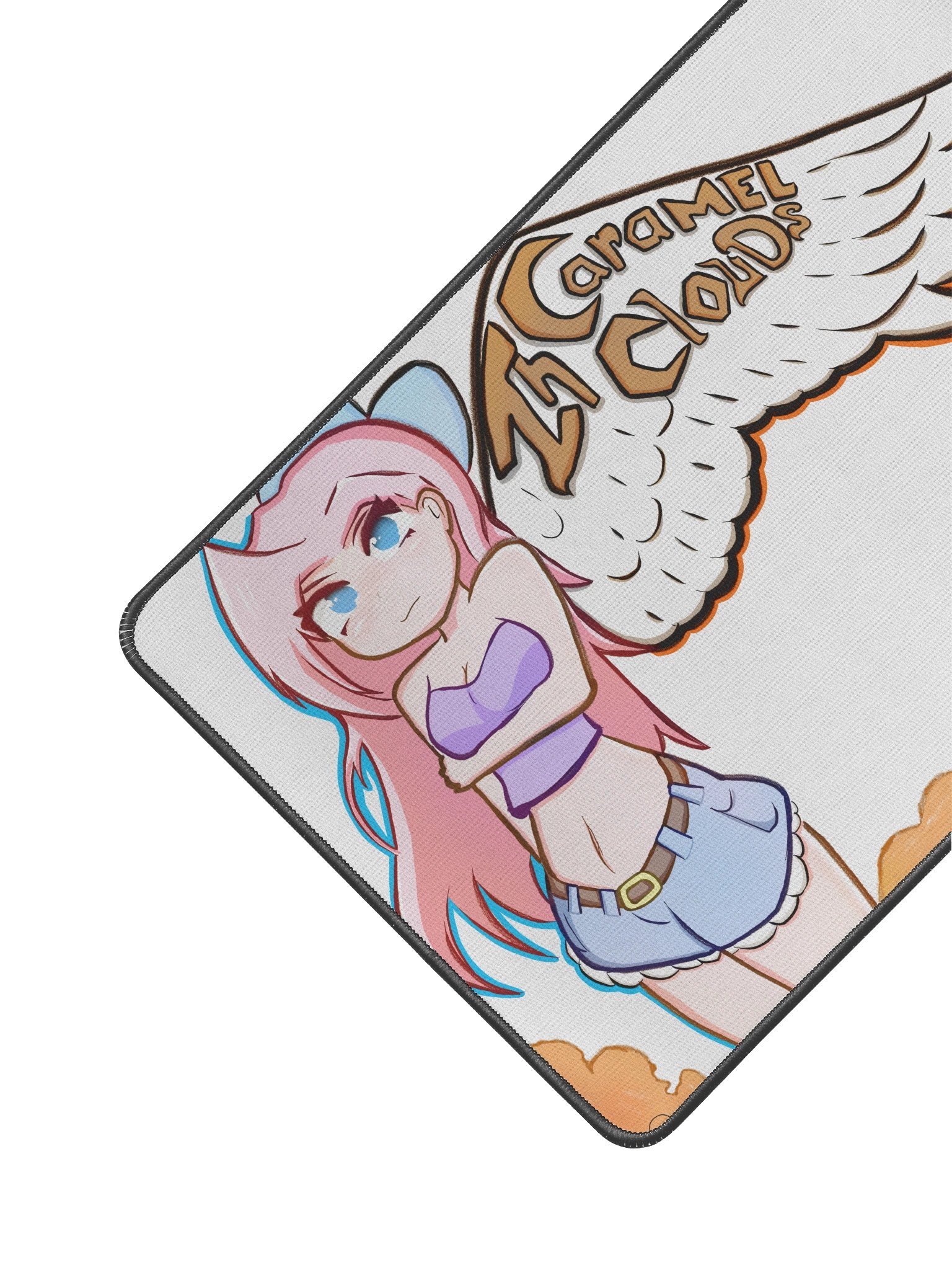 In Caramel Clouds Desk Mat product image (2)