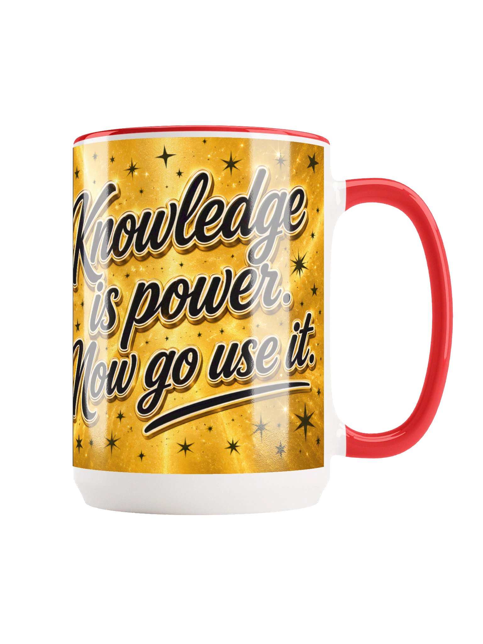 "Educated & Elevated" Graduation Mug — Gold Wrap product image (11)