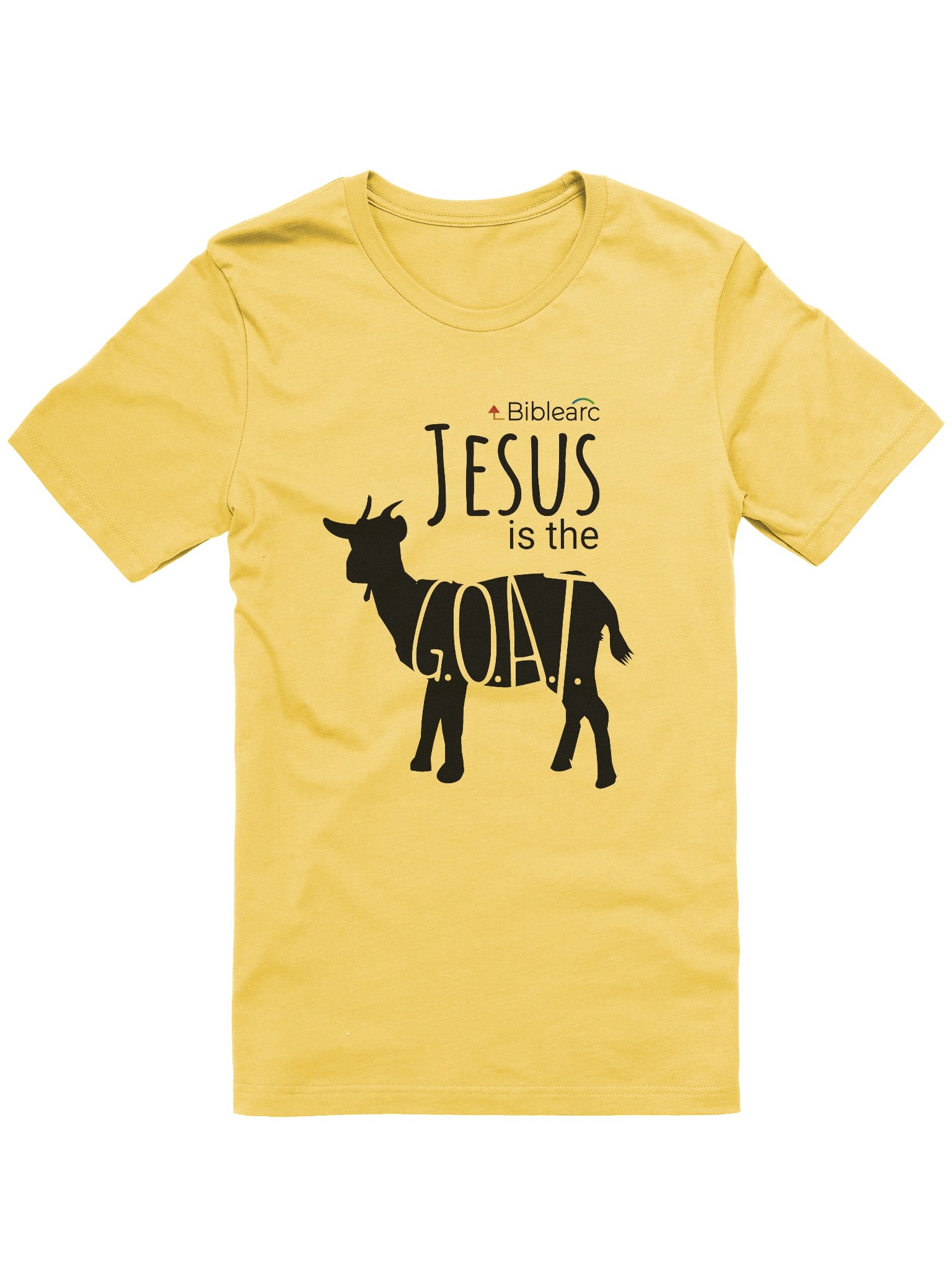 Jesus is the G.O.A.T. T-Shirt (Light Colors) product image (2)