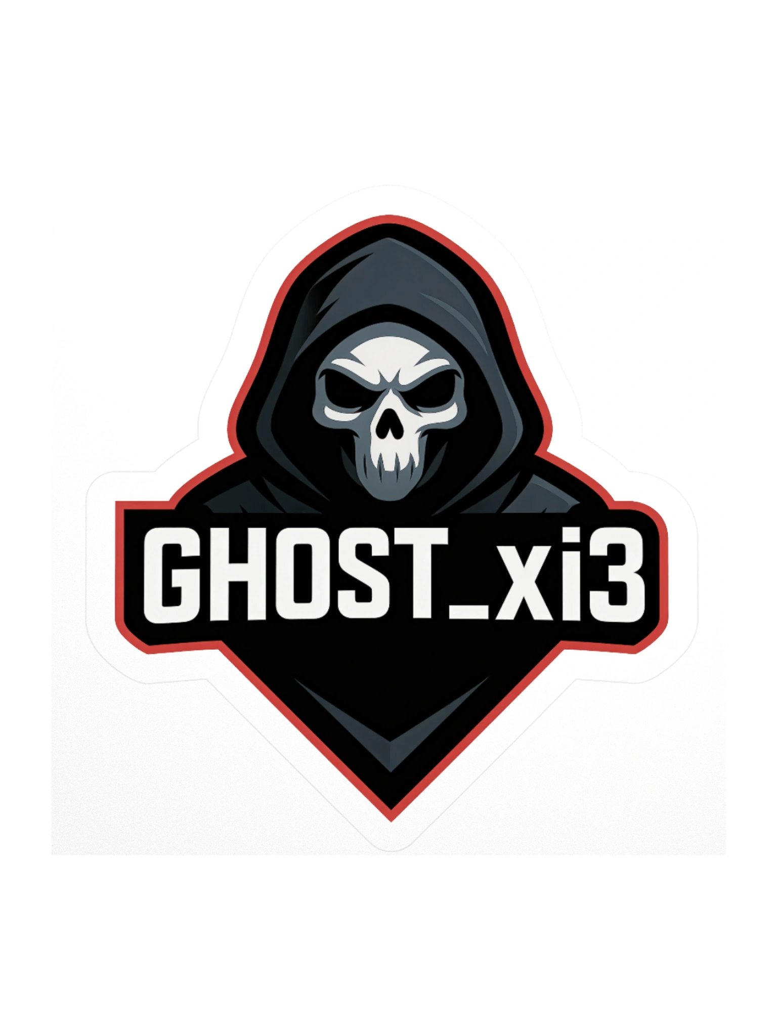 GHOST_XI3 LOGO STICKERS product image (3)