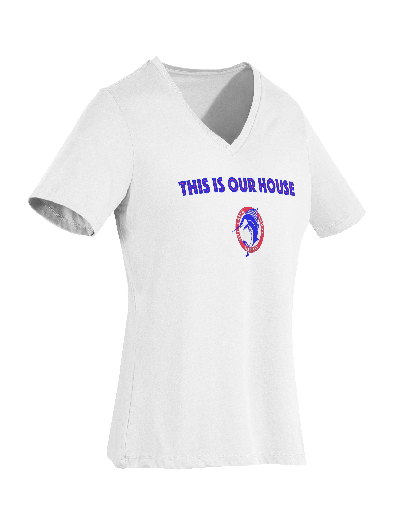 This Is Our House Ladies V-Neck product image (4)