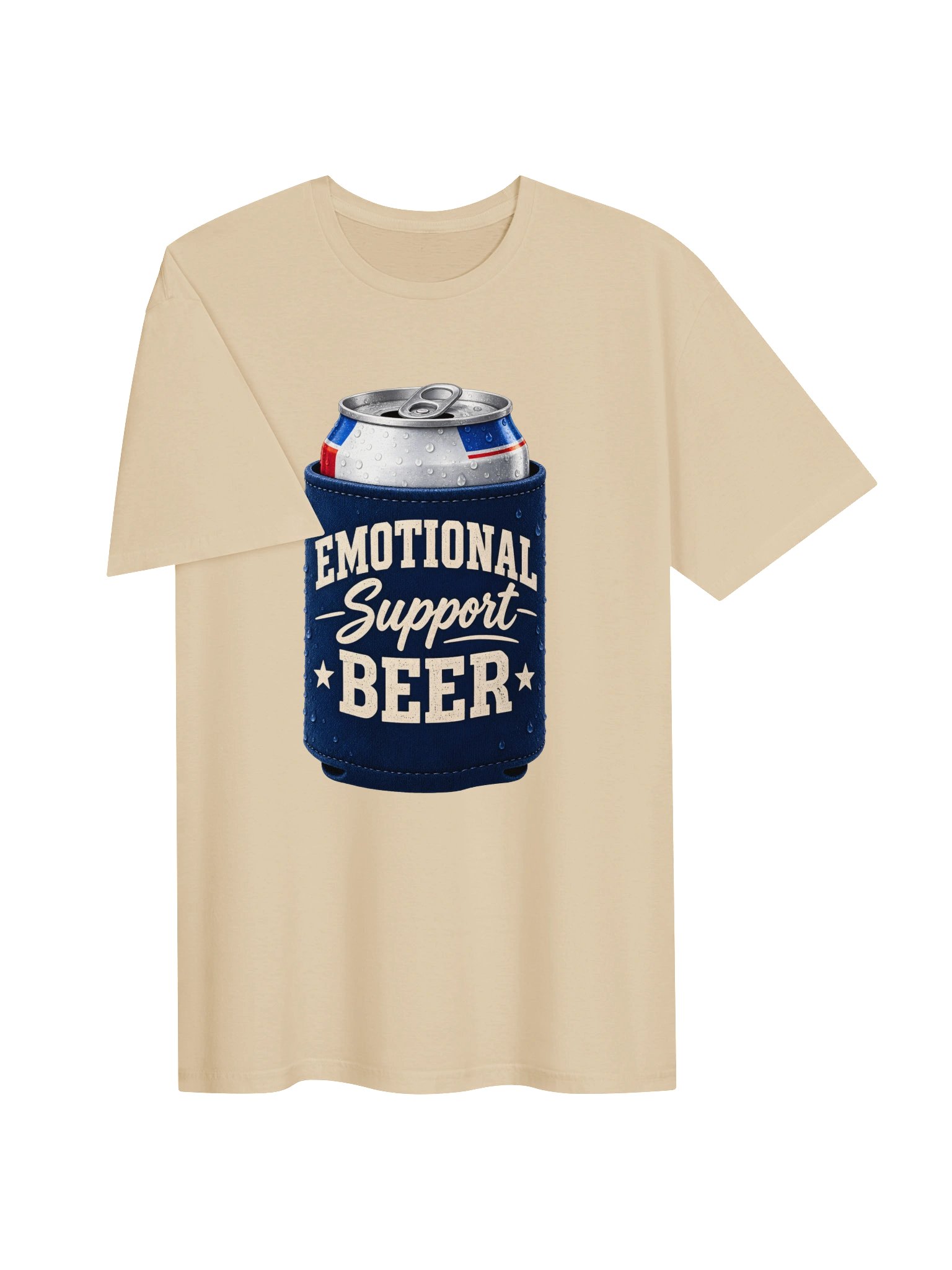 Emotional Support Beer Funny Drinking T-Shirt product image (36)