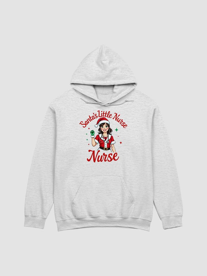 Santa's Stethoscope Nurse Festive Hoodie product image (2)