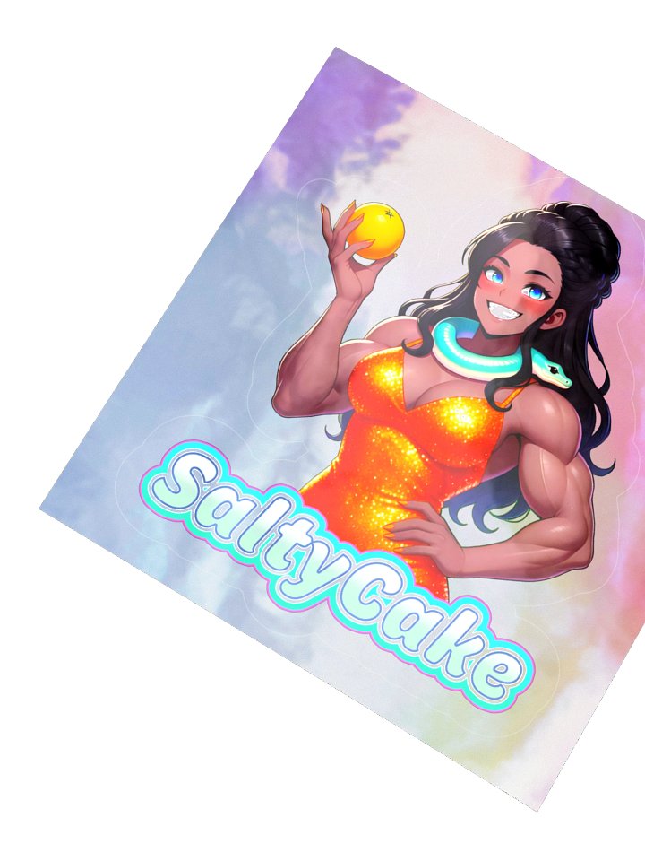 SALTYCAKE ORCHARD Kiss Cut Holographic Sticker product image (4)