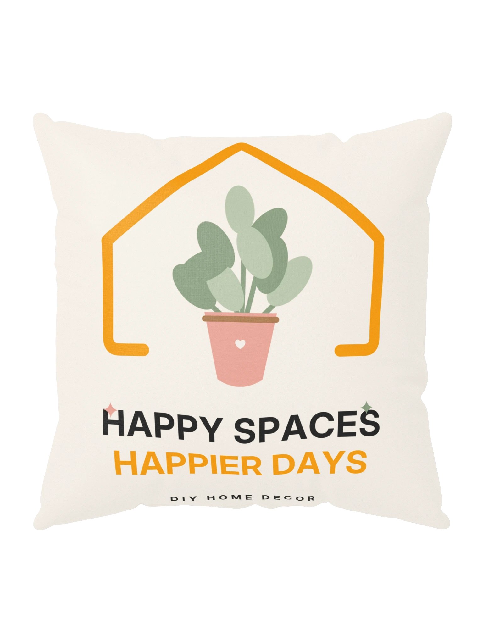 Happy Spaces, Happier Days Pillow product image (5)