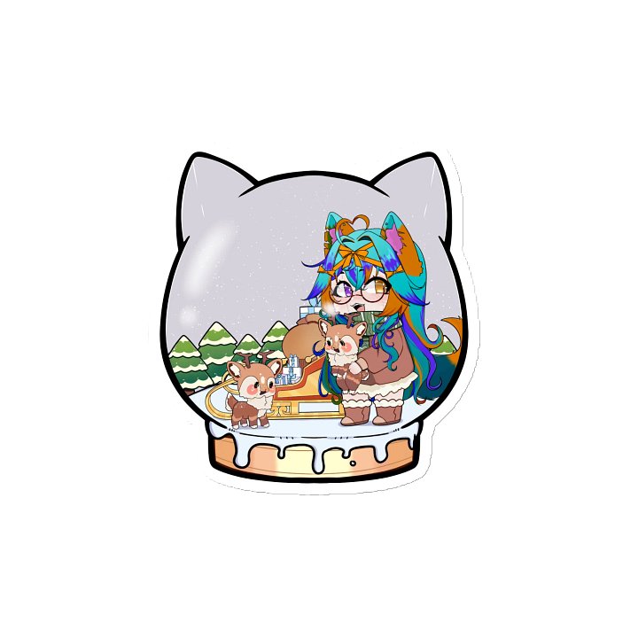 Zombii Snowglobe Sticker product image (2)