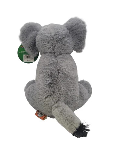 Cute 10" Earth Safe Elephant Plush - Soft Eco-Friendly Baby Stuffed Toy product image (3)