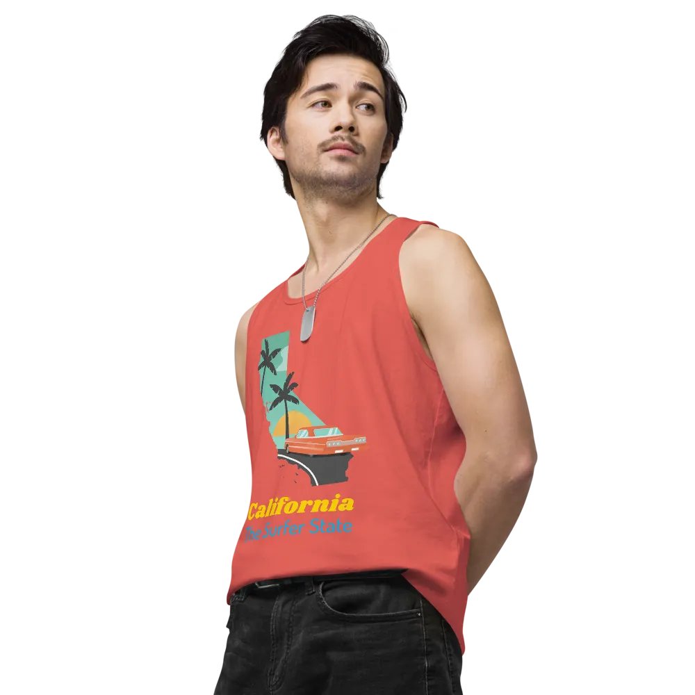 California Men's Tank Top product image (4)