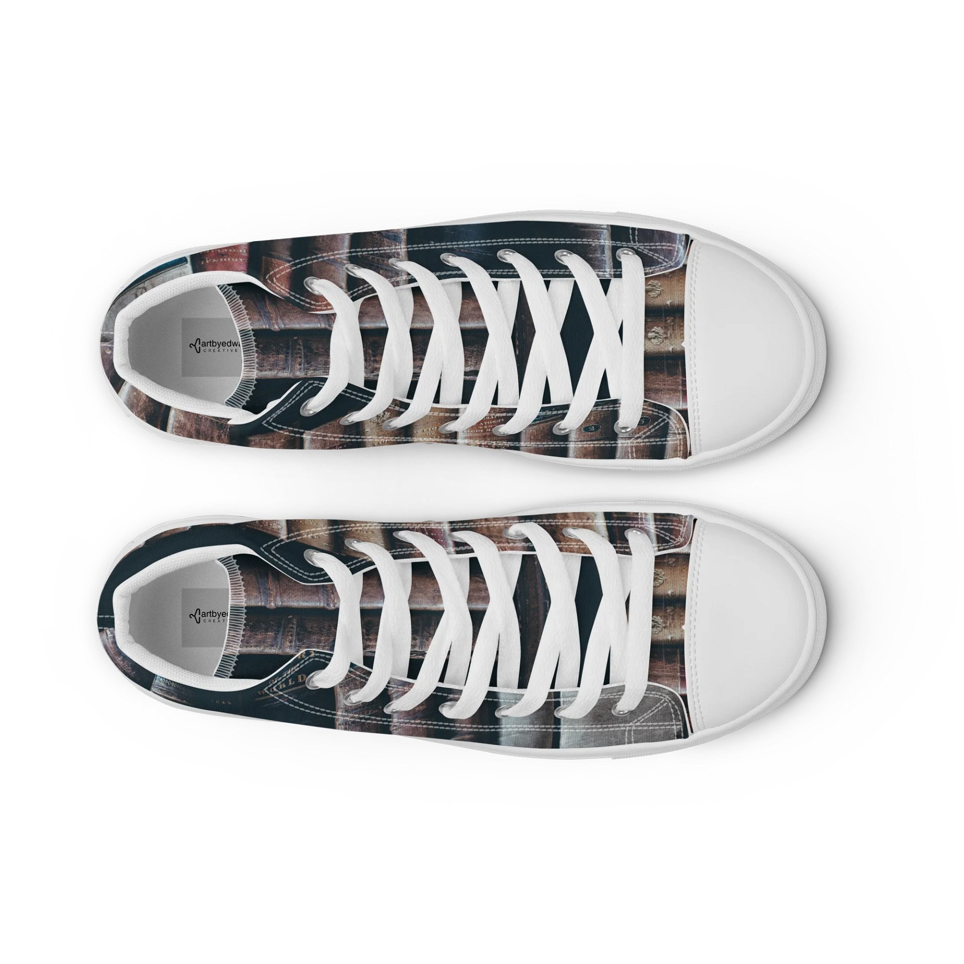 Vintage Literary High Tops product image (9)