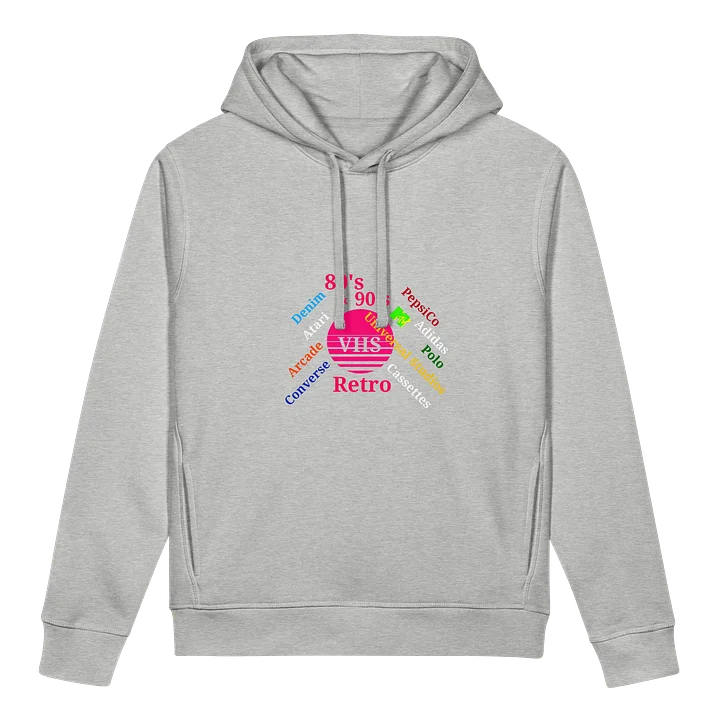 Retro VHS Circle Unisex Hoodie product image (1)