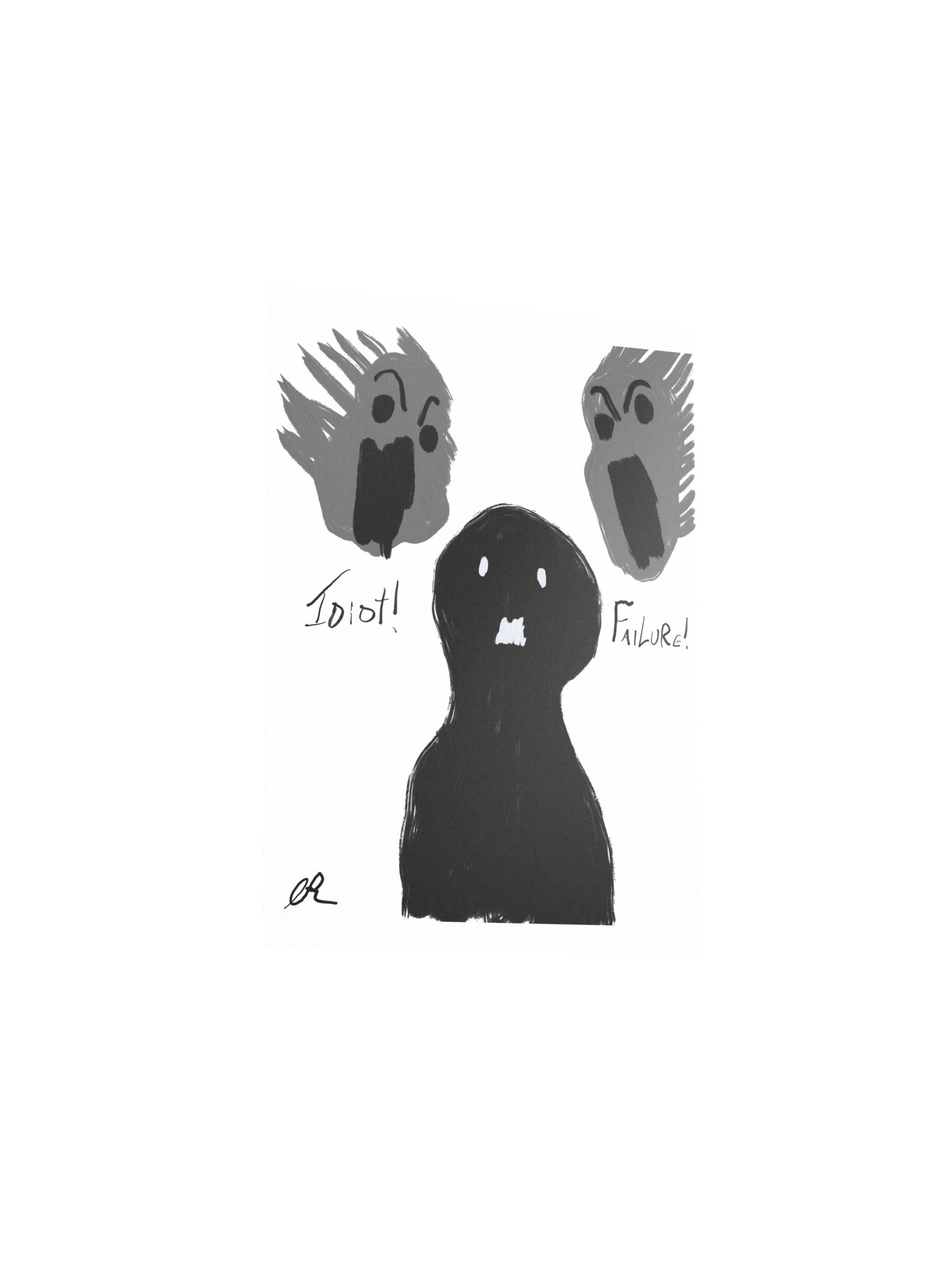 Intrusive Thoughts Matte Poster product image (13)