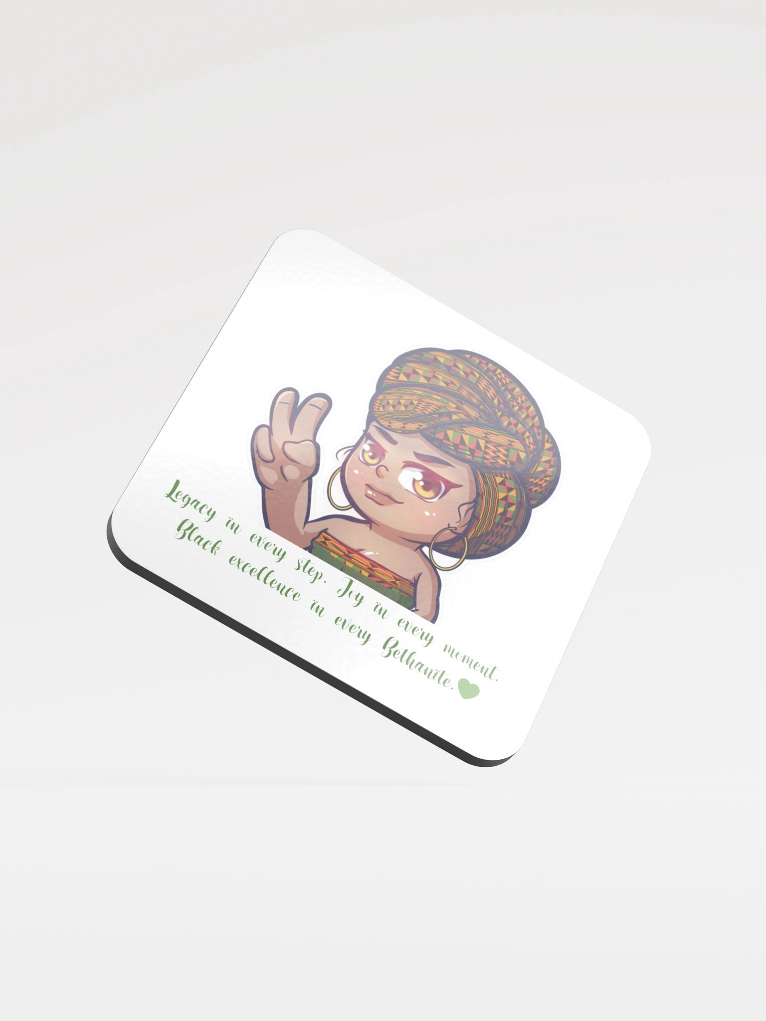BusyBeth Afri Queen Coaster product image (1)