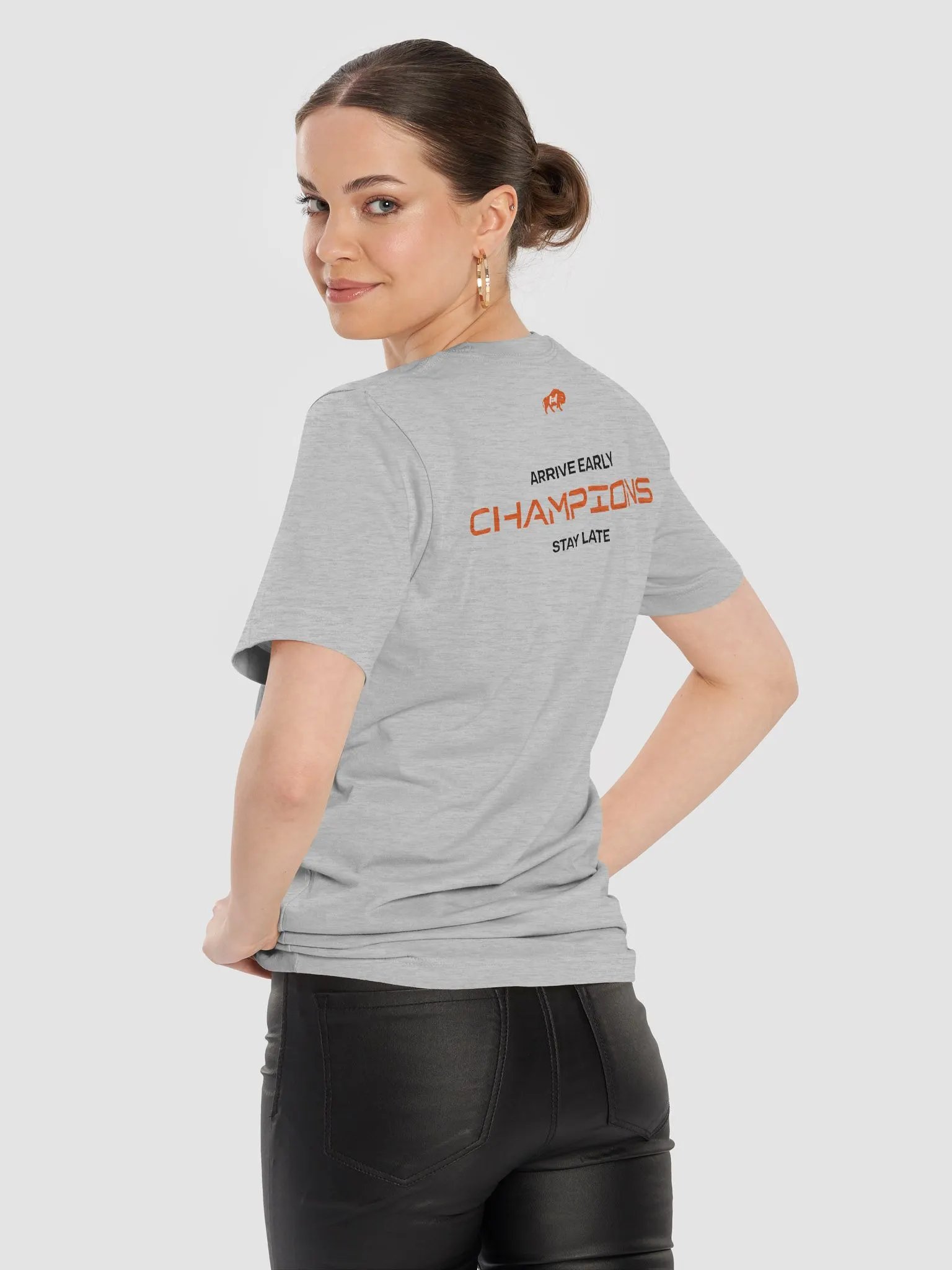 Arrive Early, Stay Late Tshirt product image (19)